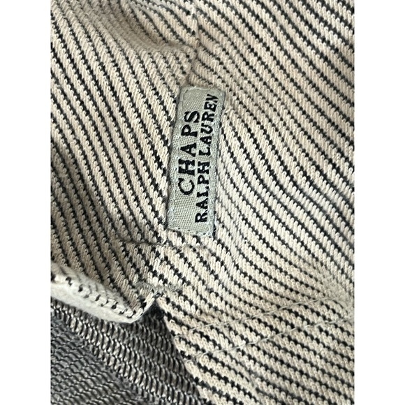 Chaps Ralph Lauren Men's Large Vintage Style Cream Polo Shirt Sport Golf Office - Picture 7 of 7